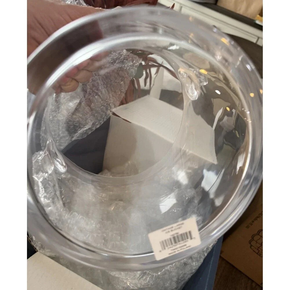 Vintage Marquis by Waterford Crystal Ice Bucket Open Box Flared